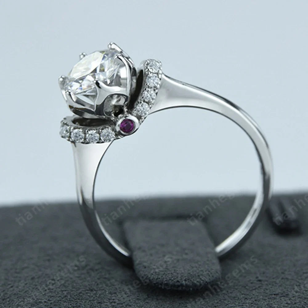 Eternal Vow Moissanite Engagement Ring